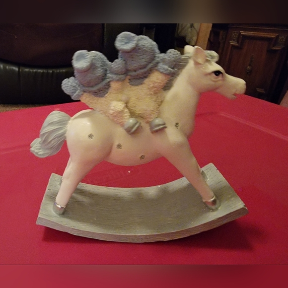 Snow Buddies from 1999- on Rocking Horse- still has box - Picture 6 of 6